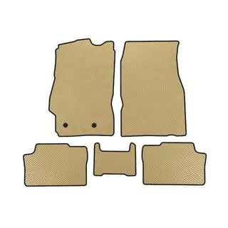 EVA bilmattor (SD, beige)