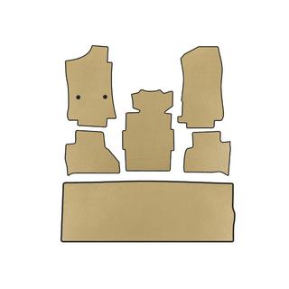 EVA-bilmattor (3 rader, beige) Cadillac Escalade 2014–2020