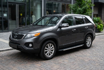Kia Sorento II XM 2009–2014 Sidosteg Duru (2 st, aluminium) 2013-2016 foto 1