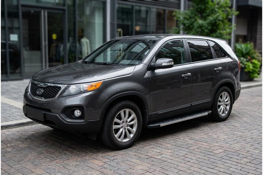 Kia Sorento II XM 2009–2014 Sidosteg Duru (2 st, aluminium) 2013-2016 Image