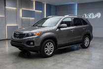 Kia Sorento II XM 2009–2014 Sidosteg Bosphorus Black (2 st, aluminium) foto 1