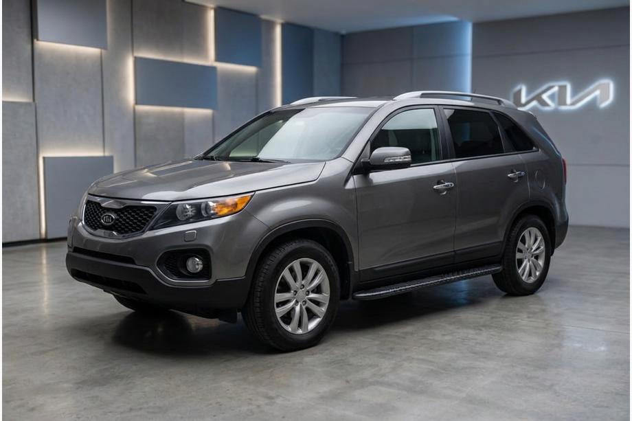 Kia Sorento II XM 2009–2014 Sidosteg Bosphorus Black (2 st, aluminium) Image