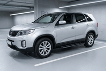 Kia Sorento II XM 2009–2014 Sidosteg RedLine Black (2 st, aluminium) 2013-2016 foto 1