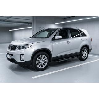 Sidosteg RedLine Black (2 st, aluminium) Kia Sorento II XM 2009–2014 foto 1