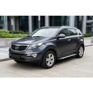 Sidosteg Line (2 st, aluminium) Kia Sportage 2010–2015 foto 1