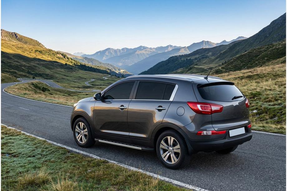 Kia Sportage 2010–2015 Sidosteg Duru (2 st, aluminium) Image