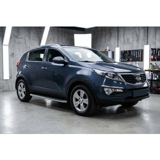Sidosteg Maydos V1 (2 st, aluminium) Kia Sportage 2010–2015 foto 1