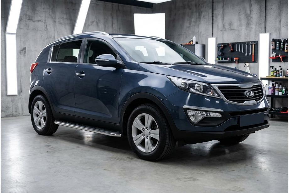Kia Sportage 2010–2015 Sidosteg Maydos V1 (2 st, aluminium) Image
