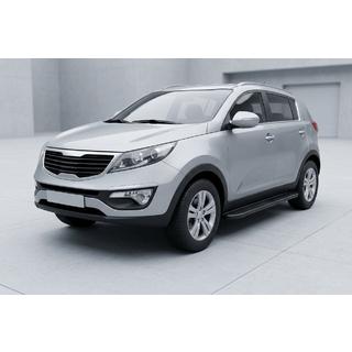 Sidosteg Bosphorus Black (2 st, aluminium) Kia Sportage 2010–2015 foto 1
