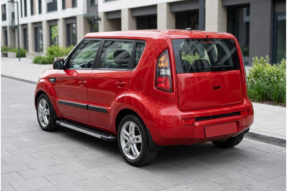 Kia Soul I 2008–2013 Sidosteg RedLine V1 (2 st, aluminium) Image
