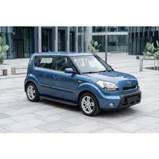 Sidosteg Bosphorus Black (2 st, aluminium) Kia Soul I 2008–2013 foto 1