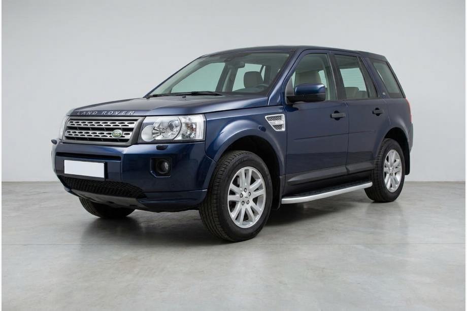 Land Rover Freelander II 2006–2014 Sidosteg Duru (2 st, aluminium) Image