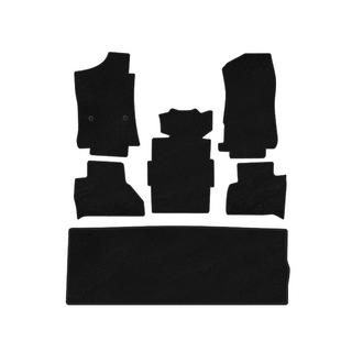 Deluxe textilmattor (3 rader, svart) Cadillac Escalade 2014–2020