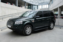 Land Rover Freelander II 2006–2014 Sidosteg Bosphorus Black (2 st, aluminium) foto 2