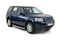 Land Rover Freelander II 2006–2014 Sidosteg Tayga Grey (2 st, aluminium) foto 1