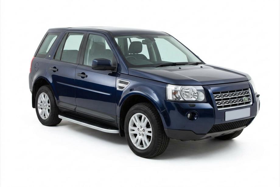 Land Rover Freelander II 2006–2014 Sidosteg Tayga Grey (2 st, aluminium) Image