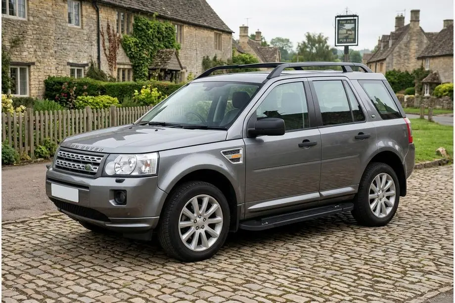Land Rover Freelander II 2006–2014 Sidosteg RedLine Black (2 st, aluminium) Image