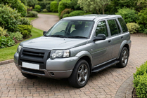 Land Rover Freelander I 1997–2006 Sidosteg Allmond Black (2 st, aluminium) foto 1
