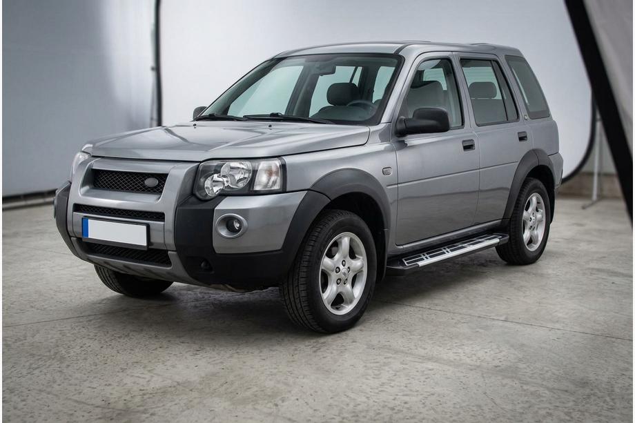 Land Rover Freelander I 1997–2006 Sidosteg Sunrise (2 st, aluminium) Image
