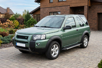 Land Rover Freelander I 1997–2006 Sidosteg RedLine V1 (2 st, aluminium) foto 1
