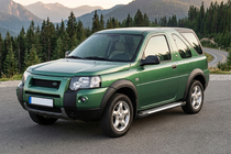 Land Rover Freelander I 1997–2006 Sidosteg Line (2 st, aluminium) foto 1