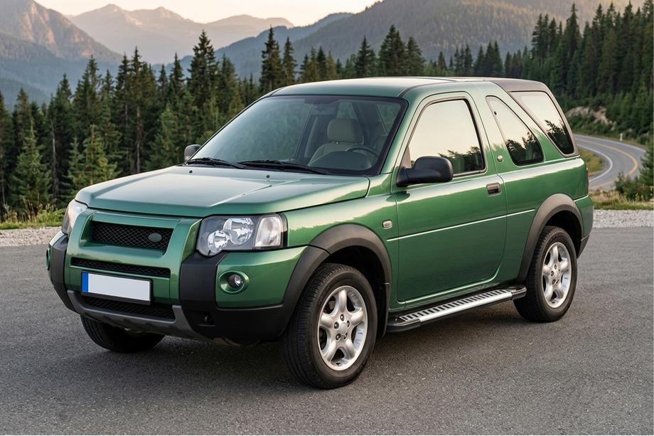 Land Rover Freelander I 1997–2006 Sidosteg Line (2 st, aluminium) Image