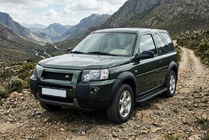 Land Rover Freelander I 1997–2006 Sidosteg Bosphorus Black (2 st, aluminium) foto 1