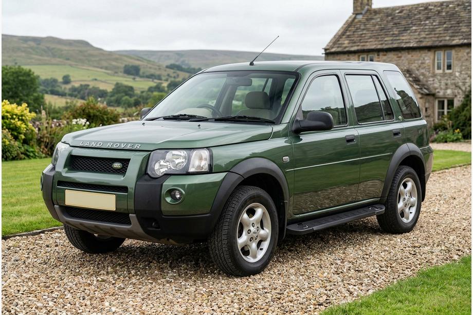 Land Rover Freelander I 1997–2006 Sidosteg RedLine Black (2 st, aluminium) Image