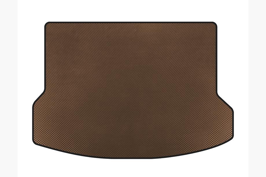 Nissan X-trail T32/Rogue 2014–2021 Bagagerumsmatta (5-sits, Europa, Brun) Image