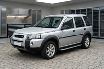 Land Rover Freelander I 1997–2006 Sidosteg Fullmond (2 st, aluminium) foto 1