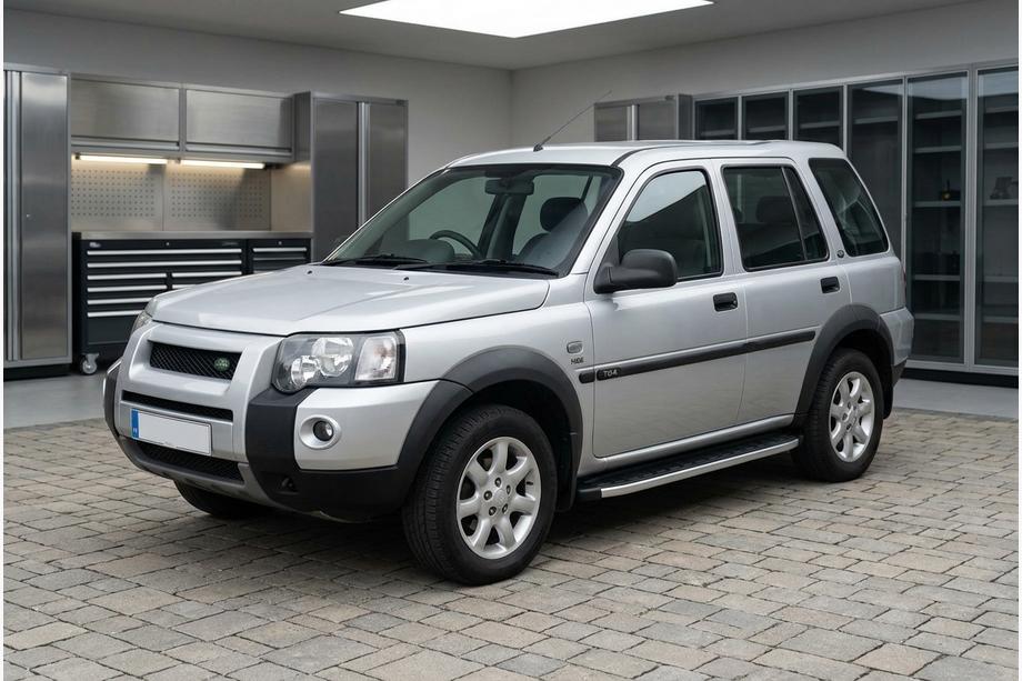 Land Rover Freelander I 1997–2006 Sidosteg Fullmond (2 st, aluminium) Image