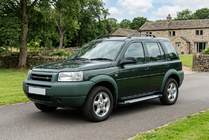 Land Rover Freelander I 1997–2006 Sidosteg Allmond Grey (2 st, aluminium) foto 1