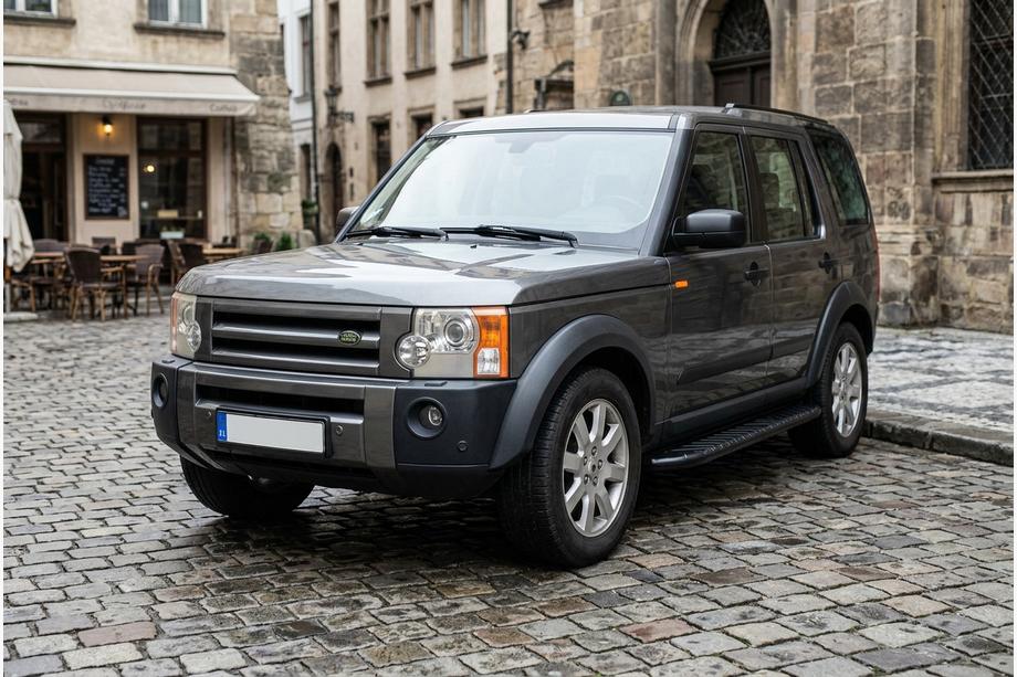 Land Rover Discovery III 2004–2009 Sidosteg Bosphorus Black (2 st, aluminium) Image