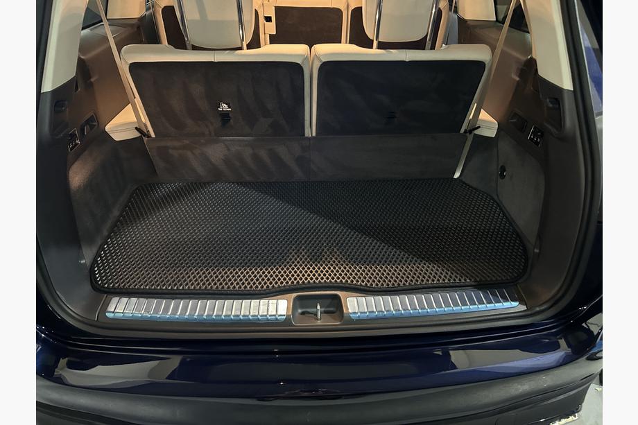 Mercedes GLS X167 2019– EVA bagagerumsmatta (3 rader, svart) Image