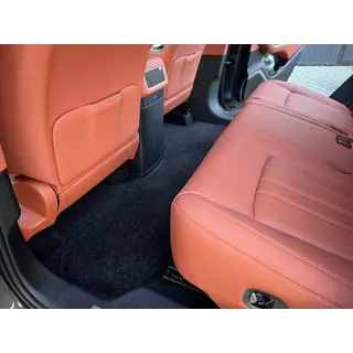 Deluxe textilmattor för kupén (2 rader, svart) foto 3