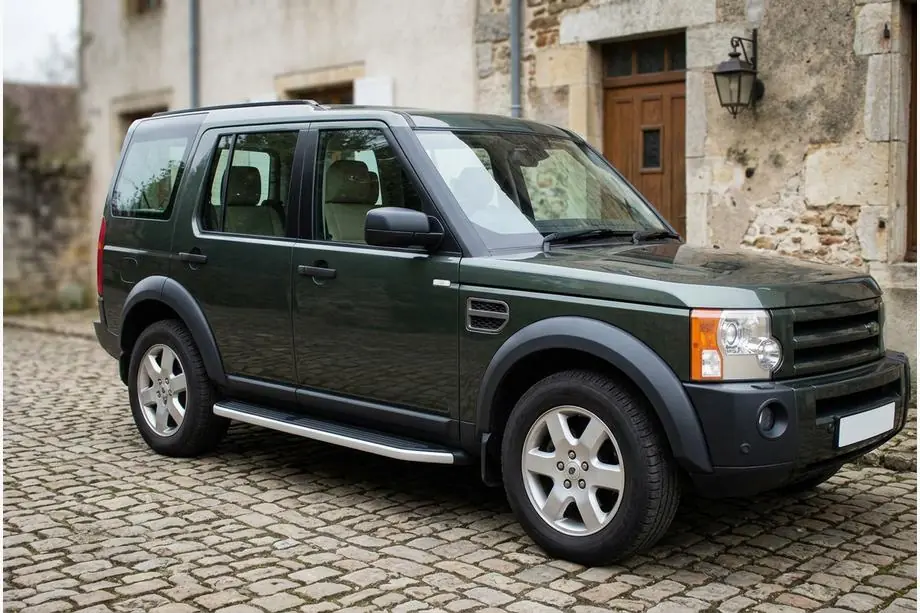 Land Rover Discovery IV 2009–2017 Sidosteg Tayga Grey (2 st, aluminium) Image