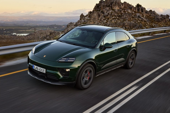 Test av den premium eldrivna Porsche Macan 4S
