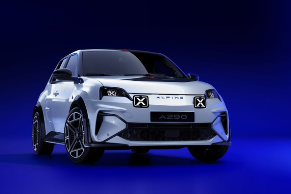 Test av den elektriska hatchbacken Alpine A290