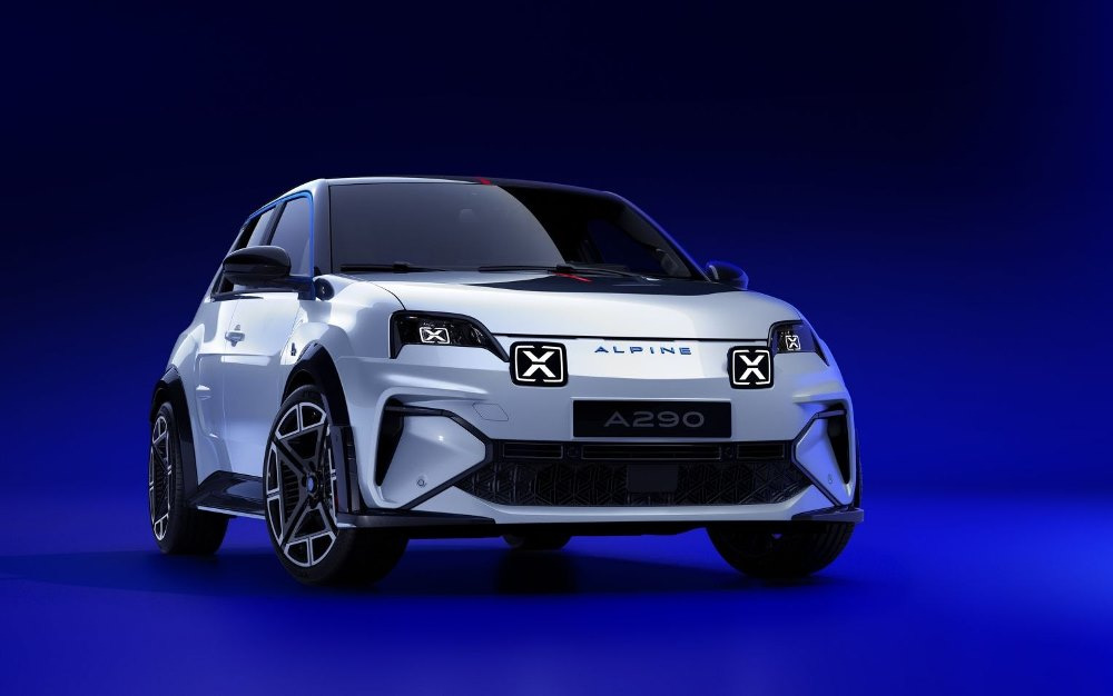 Test av den elektriska hatchbacken Alpine A290
