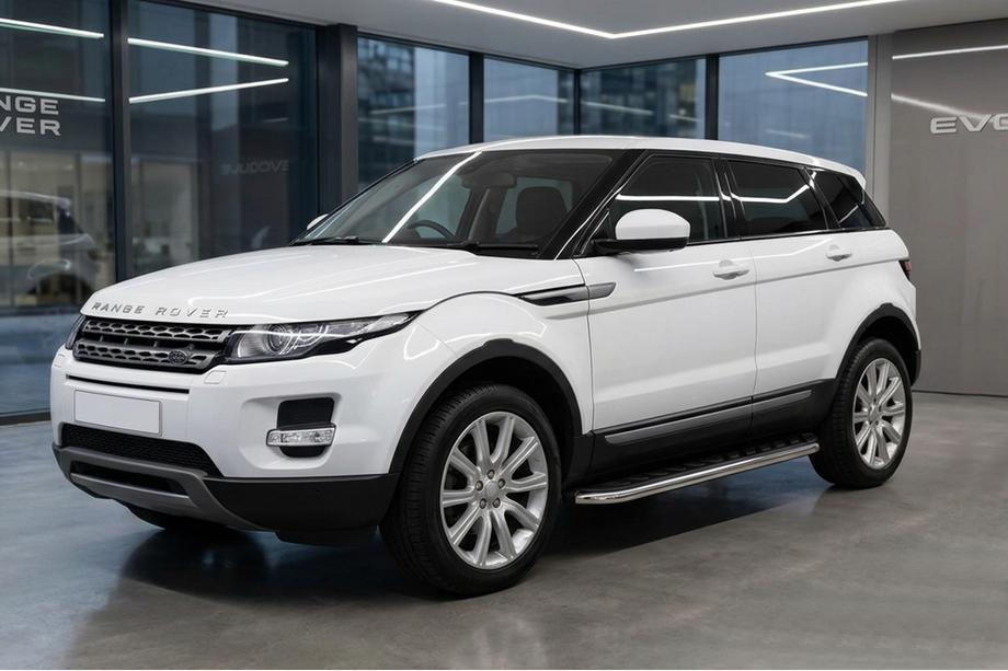 Range Rover Evoque 2012–2018 Sidosteg Maydos V1 (2 st, aluminium ↗ rostfritt stål) Image