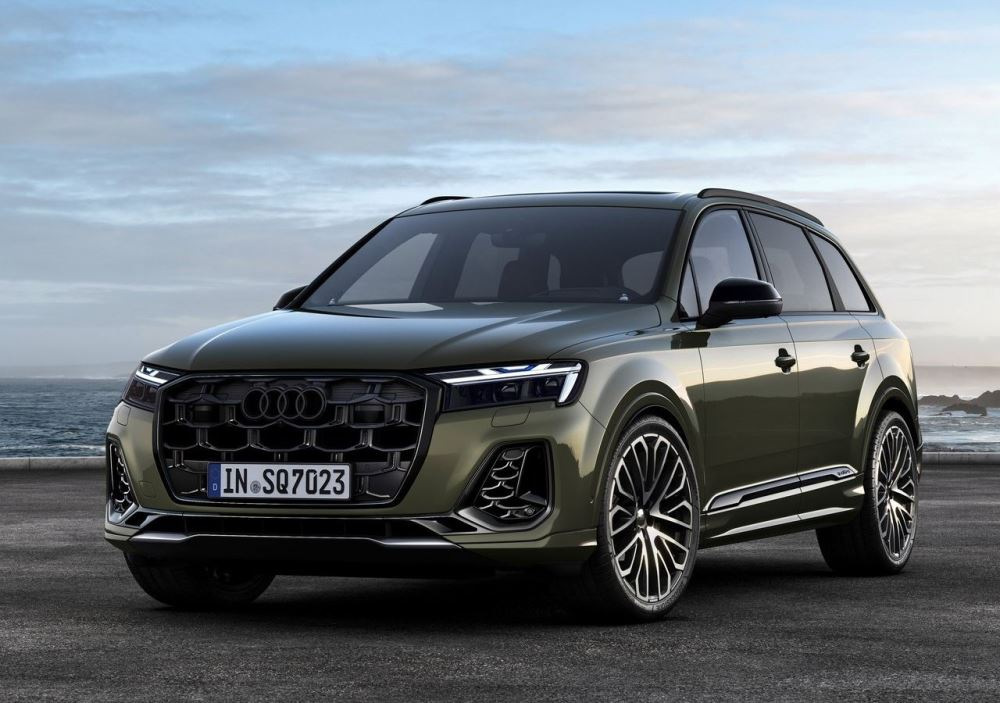 Test av Audi SQ7: facelift 2024