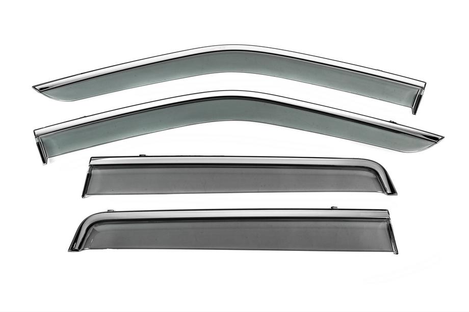 Land Rover Freelander II 2006–2014 Vindavvisare med kromlist Niken Luxury (4 st) Foto 1