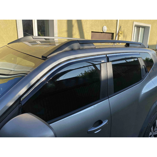 Vindavvisare med kromlist Niken Luxury (4 st)