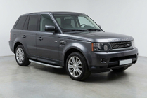 Range Rover Sport 2005–2013 Sidosteg Tayga Grey (2 st, aluminium) foto 1