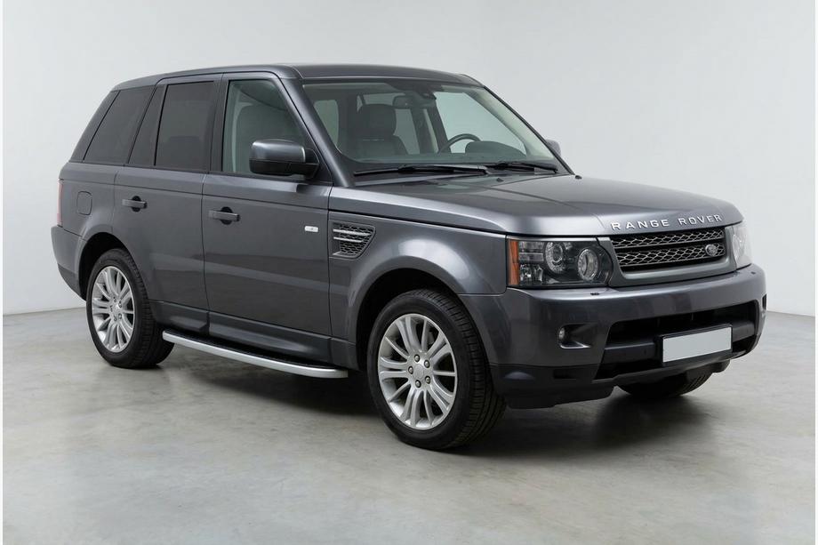 Range Rover Sport 2005–2013 Sidosteg Tayga Grey (2 st, aluminium) Image