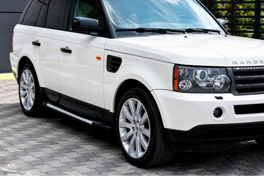 Range Rover Sport 2005–2013 Sidosteg Allmond Grey (2 st, aluminium) Image