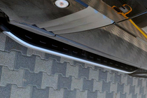 Range Rover III L322 2002–2012 Sidosteg Fullmond (2 st, aluminium) foto 1