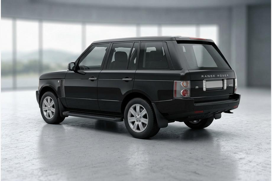 Range Rover III L322 2002–2012 Sidosteg Allmond Black (2 st, aluminium) Image