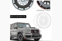 Mercedes G class W465 2025– G900 smidda aluminium- och kolfiberfälgar (R24, 4 st) foto 26
