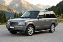 Range Rover III L322 2002–2012 Sidosteg Tayga Grey (2 st, aluminium) foto 1
